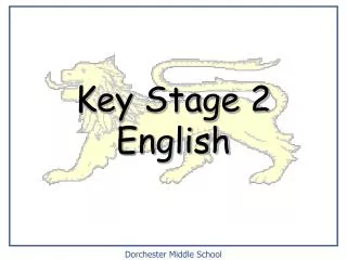 Key Stage 2 English