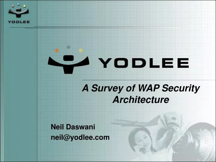 a survey of wap security architecture