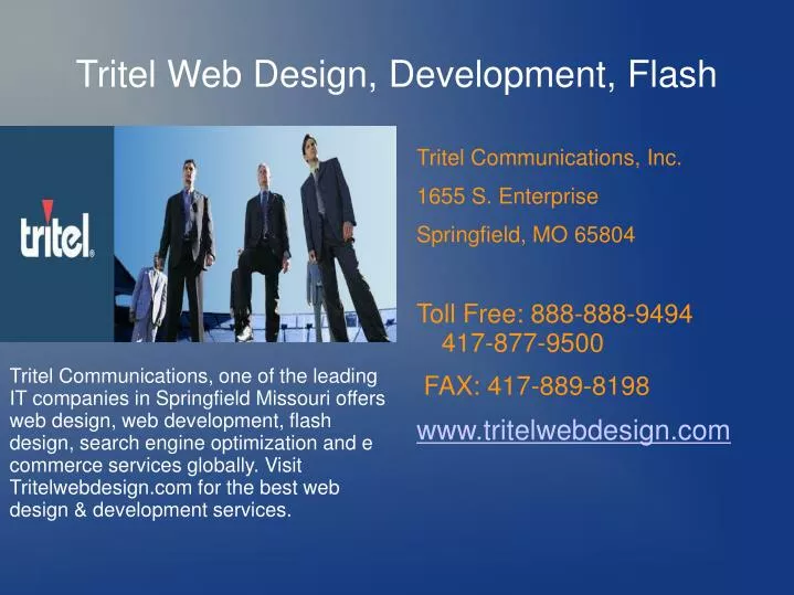tritel web design development flash