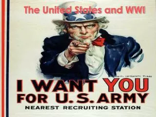 The United States and WWI