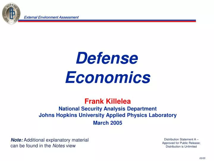 defense economics