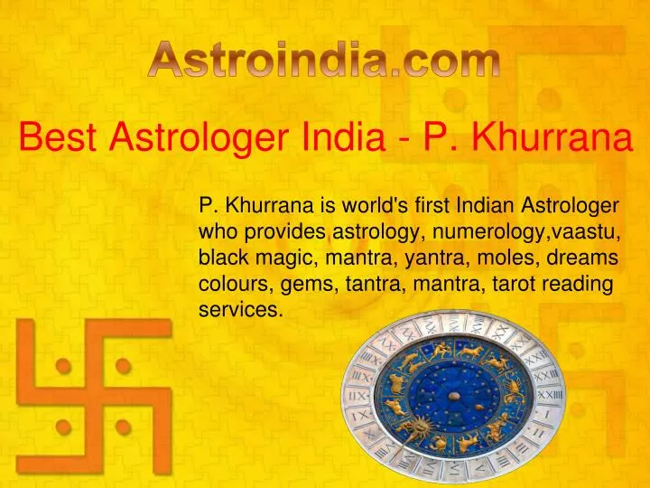 best astrologer india p khurrana