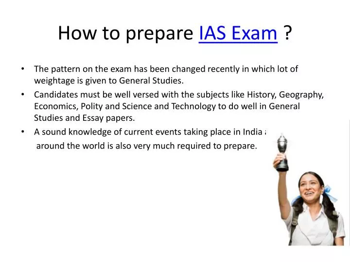 how to prepare ias exam