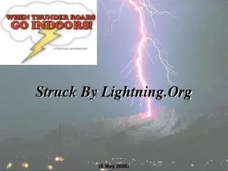 Struck By Lightning.Org