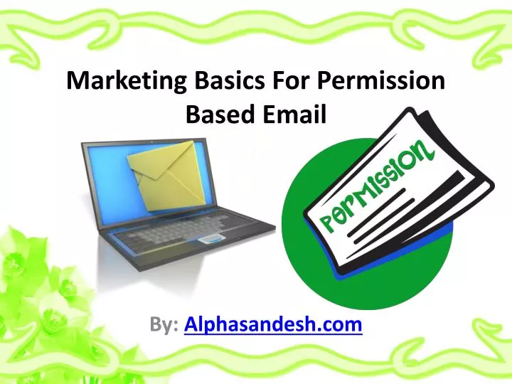 marketing basics for permission based email