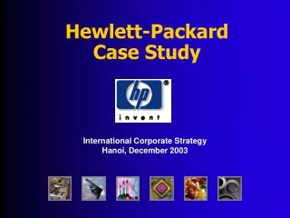 Hewlett-Packard Case Study