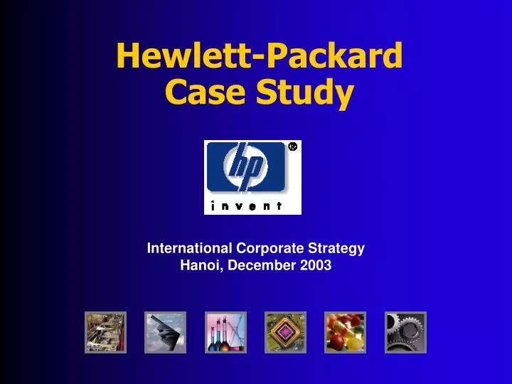 hewlett packard case study