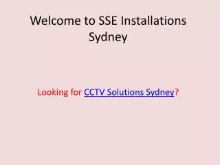 CCTV Solutions Sydney