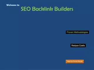 SEO Backlink Builders