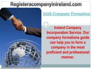 Irish Company Formation