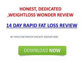 14 DAY RAPID FAT LOSS REVIEW