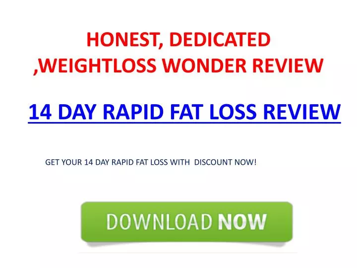 honest dedicated weightloss wonder review