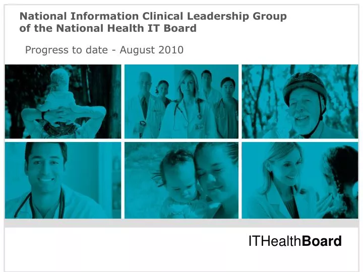 national information clinical leadership group of the national health it board