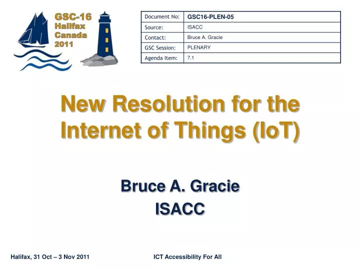 new resolution for the internet of things iot