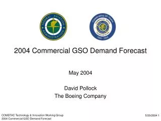 2004 Commercial GSO Demand Forecast