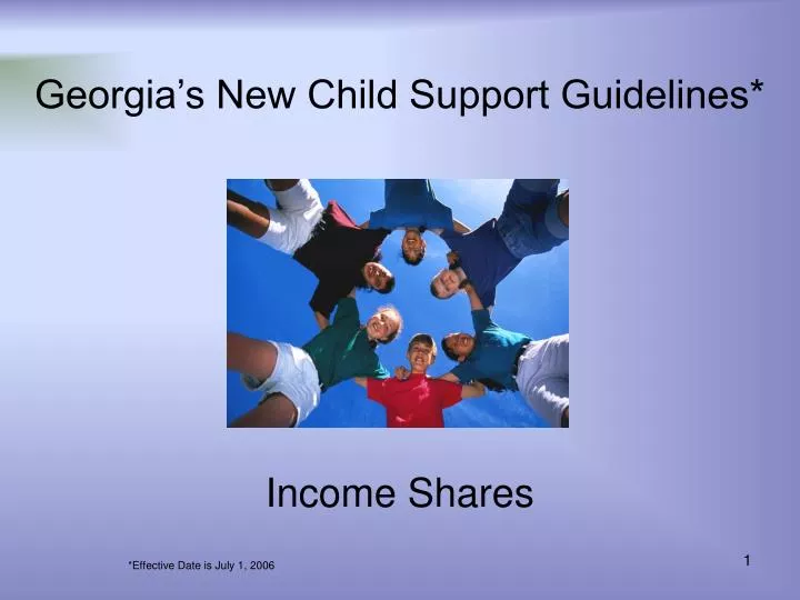georgia s new child support guidelines