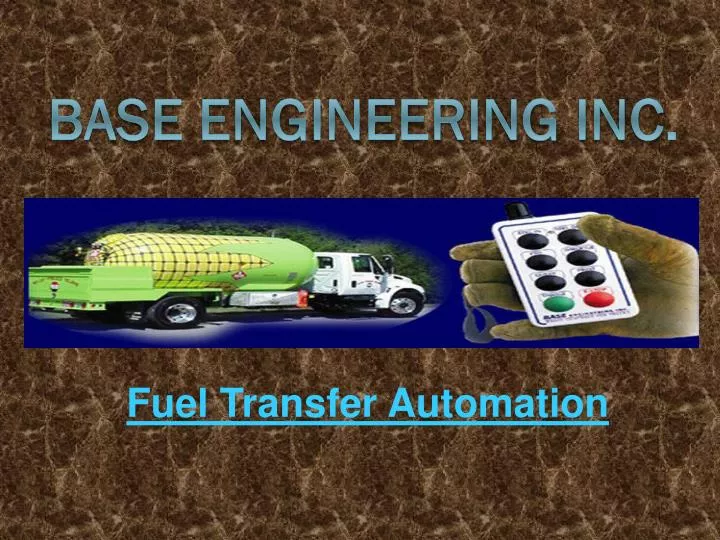fuel transfer automation