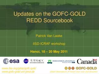 Updates on the GOFC-GOLD REDD Sourcebook