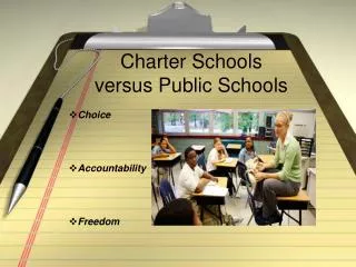 Charter Schools versus Public Schools