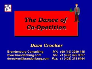 The Dance of Co-Opetition