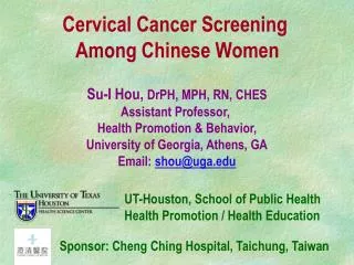 Cervical Cancer Screening Among Chinese Women