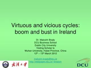 Virtuous and vicious cycles: boom and bust in Ireland