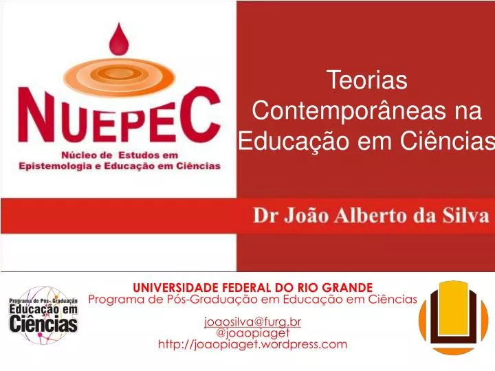 teorias contempor neas na educa o em ci ncias