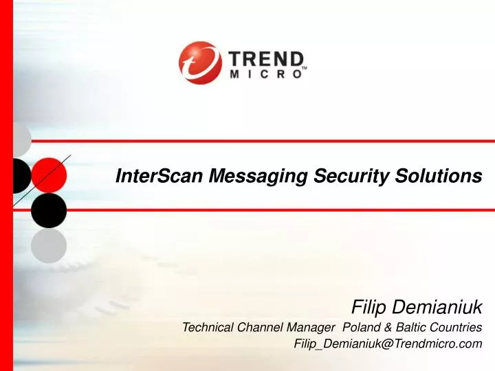 interscan messaging security solutions