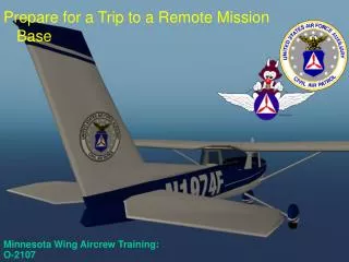 Minnesota Wing Aircrew Training: O-2107