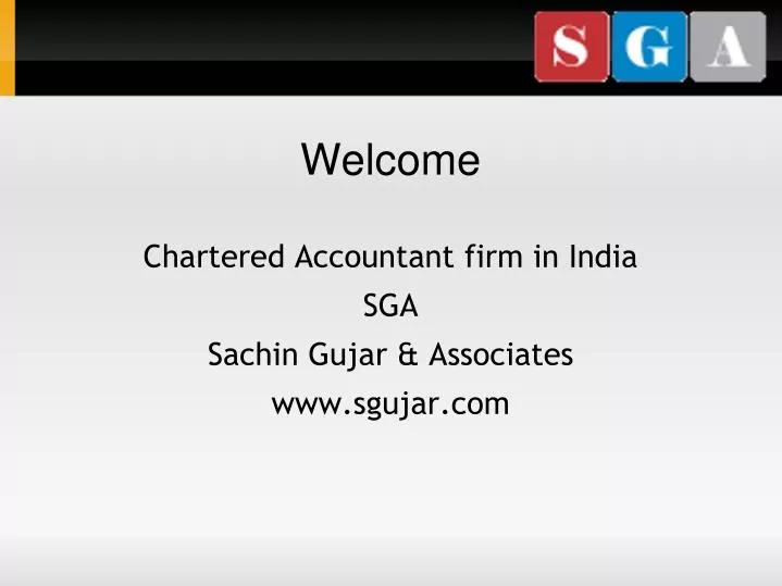 chartered accountant firm in india sga sachin gujar associates www sgujar com