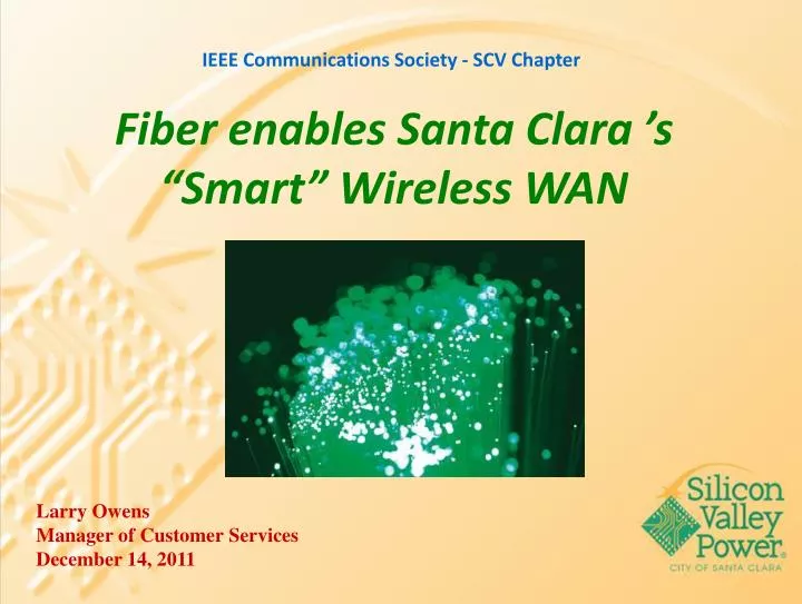 fiber enables santa clara s smart wireless wan