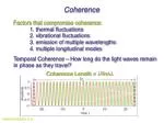 Coherence - slide 1