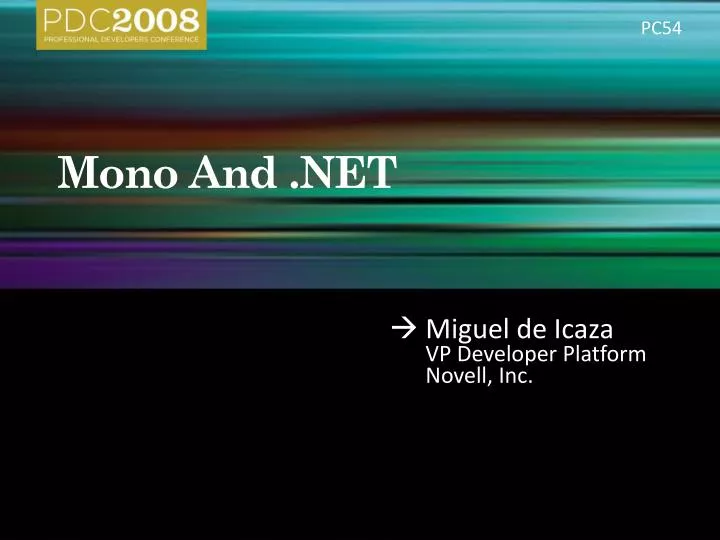 mono and net