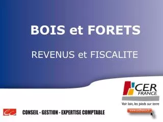 bois et forets