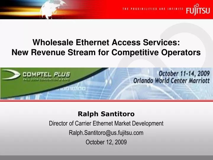 wholesale ethernet access services new revenue stream for competitive operators