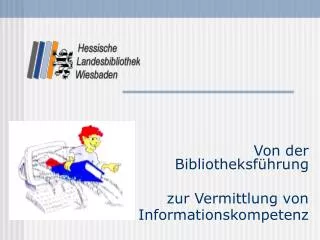 von der bibliotheksf hrung zur vermittlung von informationskompetenz
