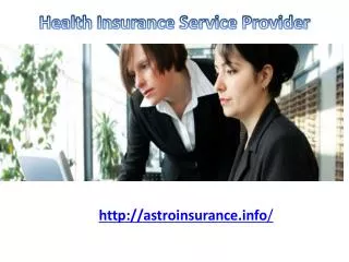 Health Insurance Service Provider