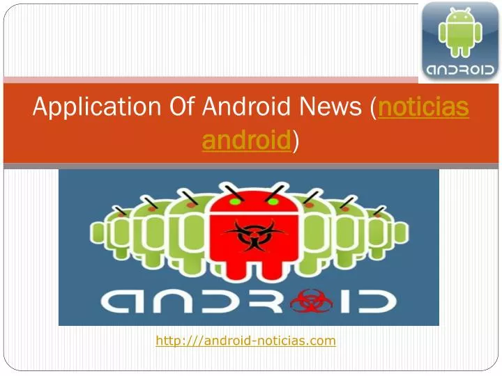 application of android news noticias android