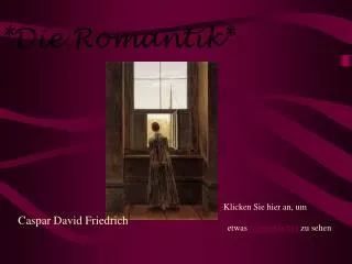 die romantik