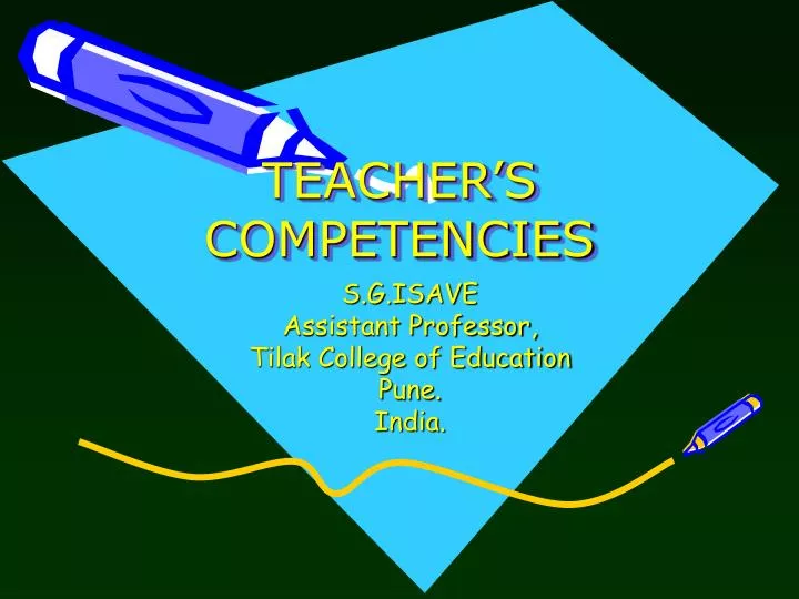 teacher s competencies