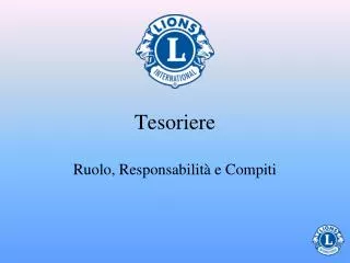 tesoriere