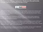 plaza toyota now offering complimentary maintenance plan and - slide 1
