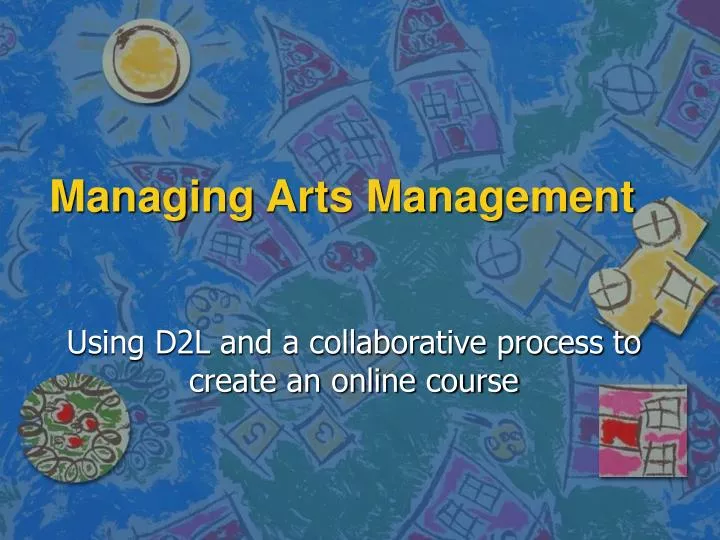 managing arts management