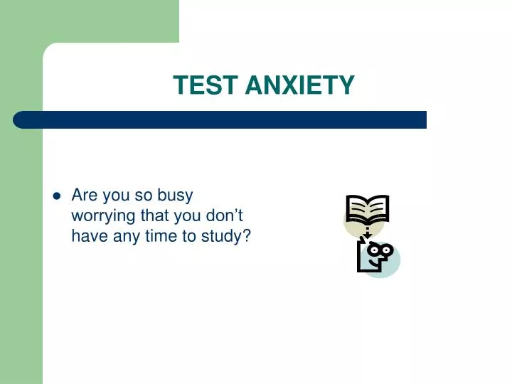 test anxiety