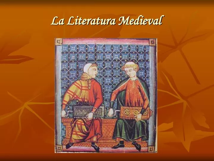 la literatura medieval