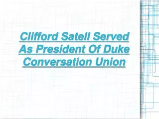 clifford satell - haverford, pa