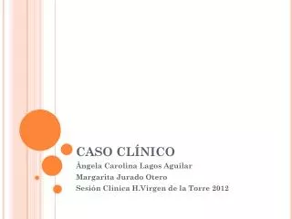 caso cl nico