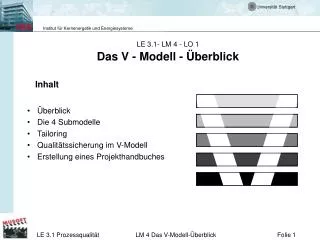 le 3 1 lm 4 lo 1 das v modell berblick