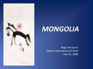 MONGOLIA