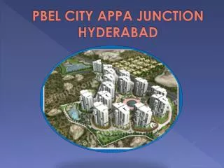 Pbel New Project Hyderabad
